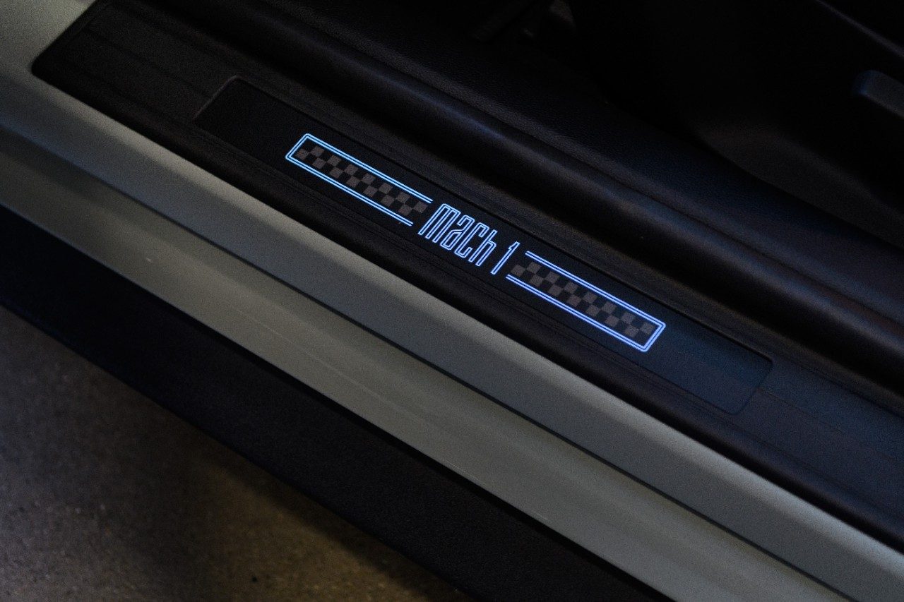 Mustang Mach 1 Logo sill plate