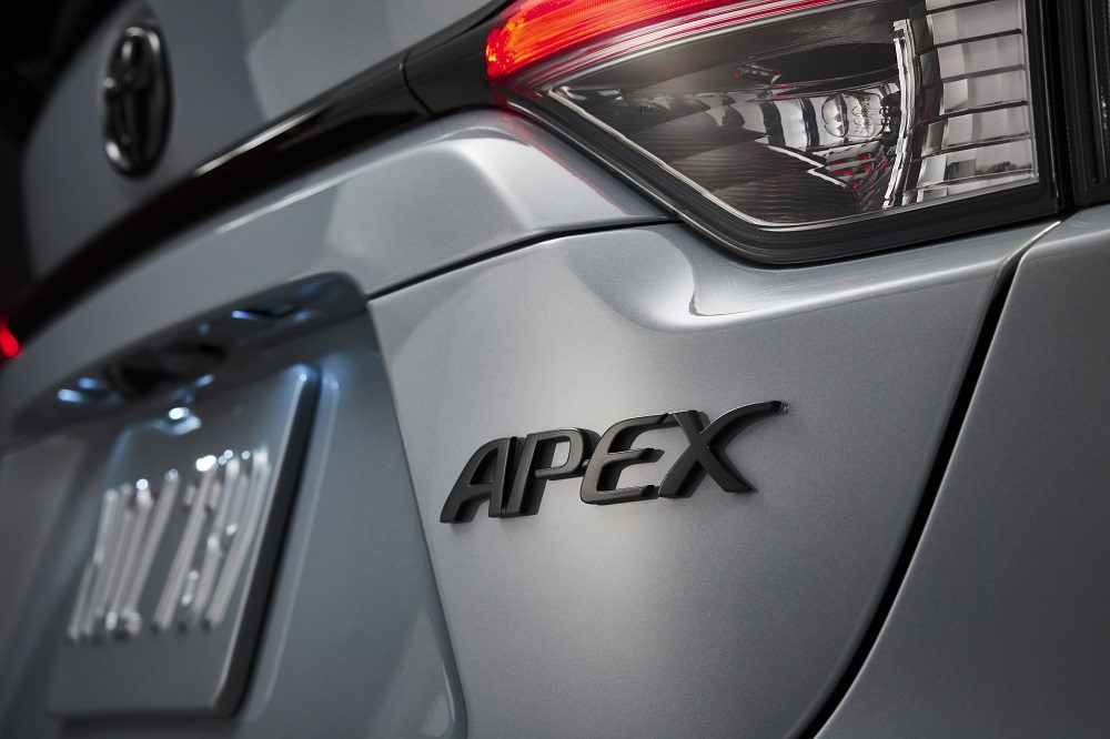 2021 Toyota Corolla Apex Edition badge