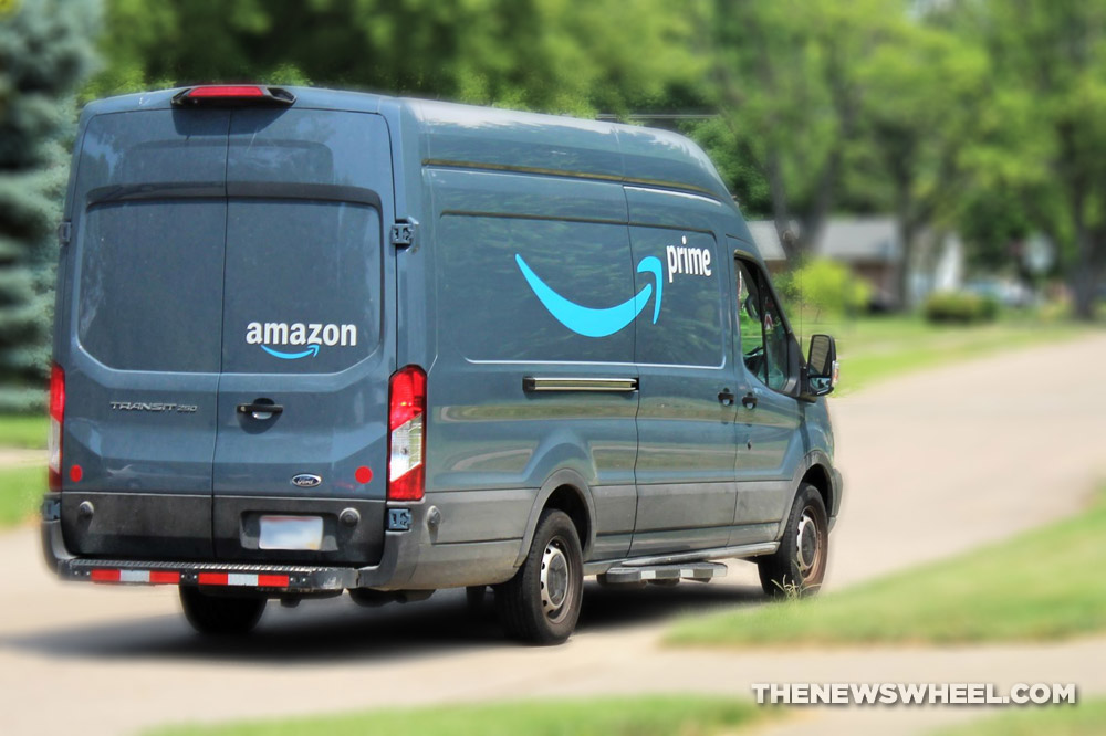 an Amazon Delivery Driver 