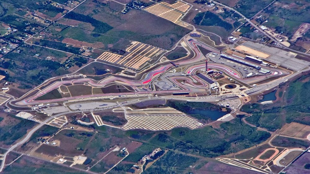 Circuit of the Americas aerial shot