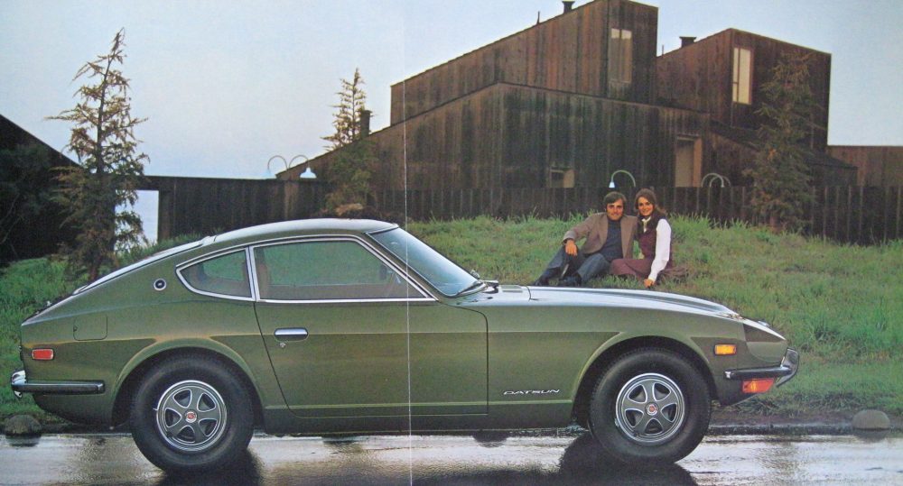 Nissan Datsun 240Z vintage advertisement