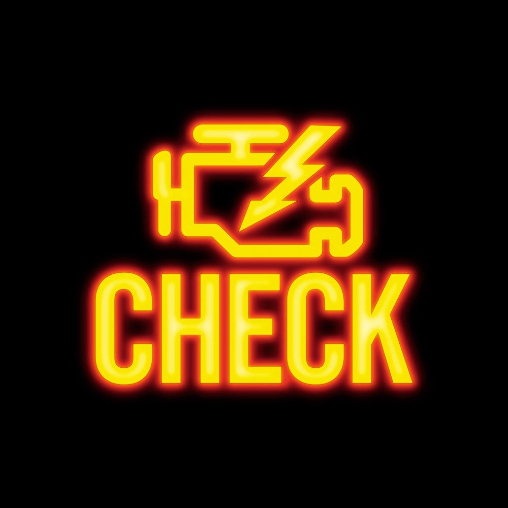 check engine light dashboard