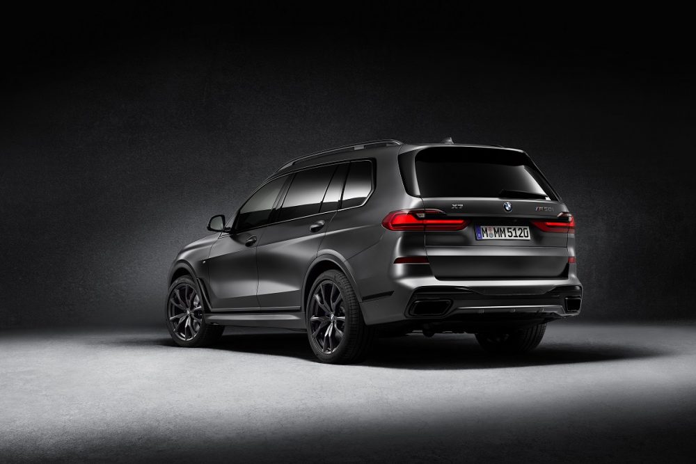 2021 BMW X7 Dark Shadow Edition exterior