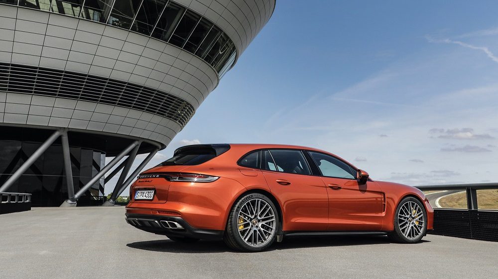 2021 Porsche Panamera parked