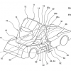 Toyota GR Super Sport Canopy Doors Patent