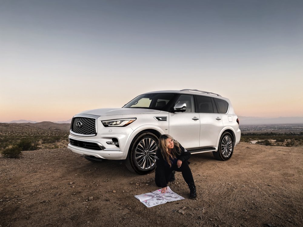 Infiniti QX80 joins the 2020 Rebelle Rally