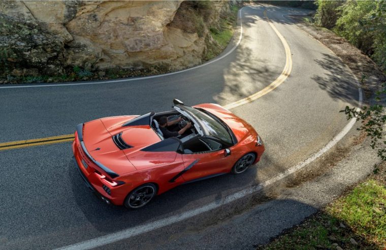 Stay warm in the 2020 Chevrolet Corvette Stingray Convertible