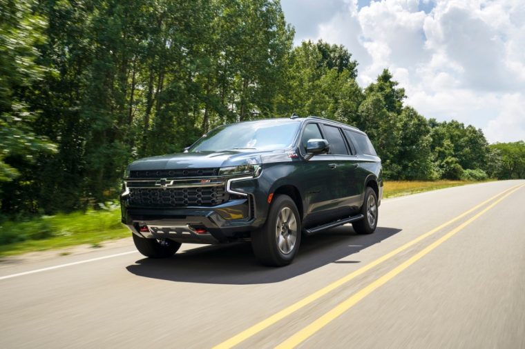 2021 Chevrolet Suburban, also not in AC Valhalla.