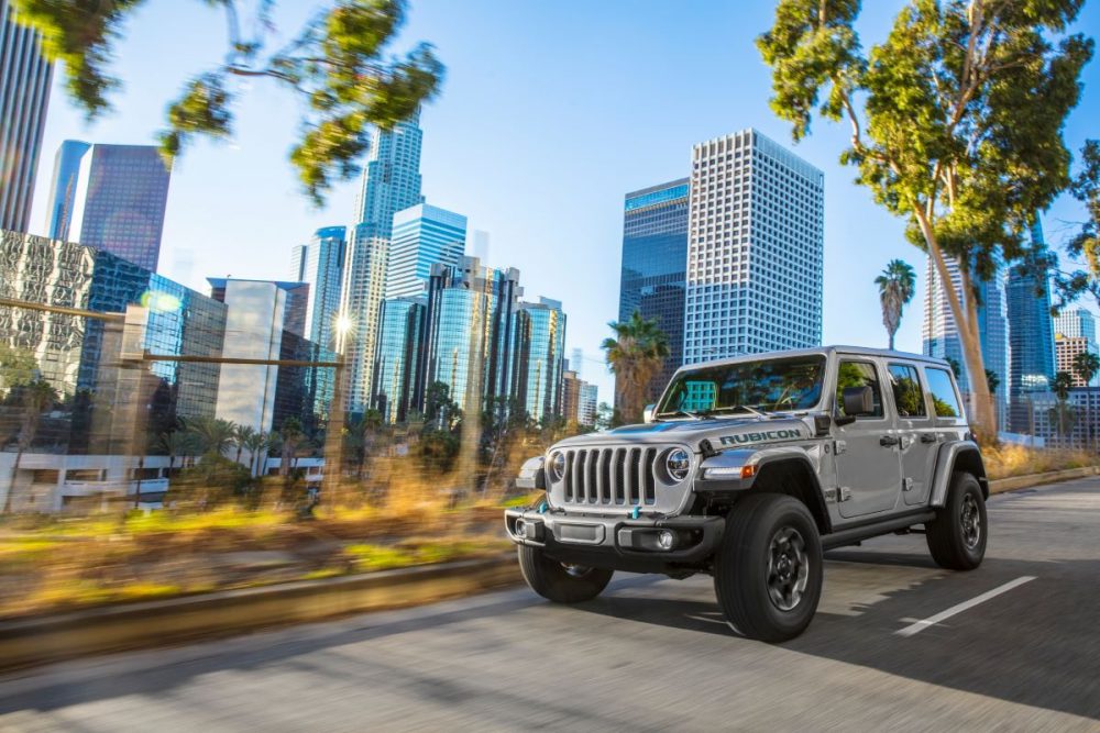 2021 Jeep Wrangler Rubicon 4xe. FCA adds E-Shop