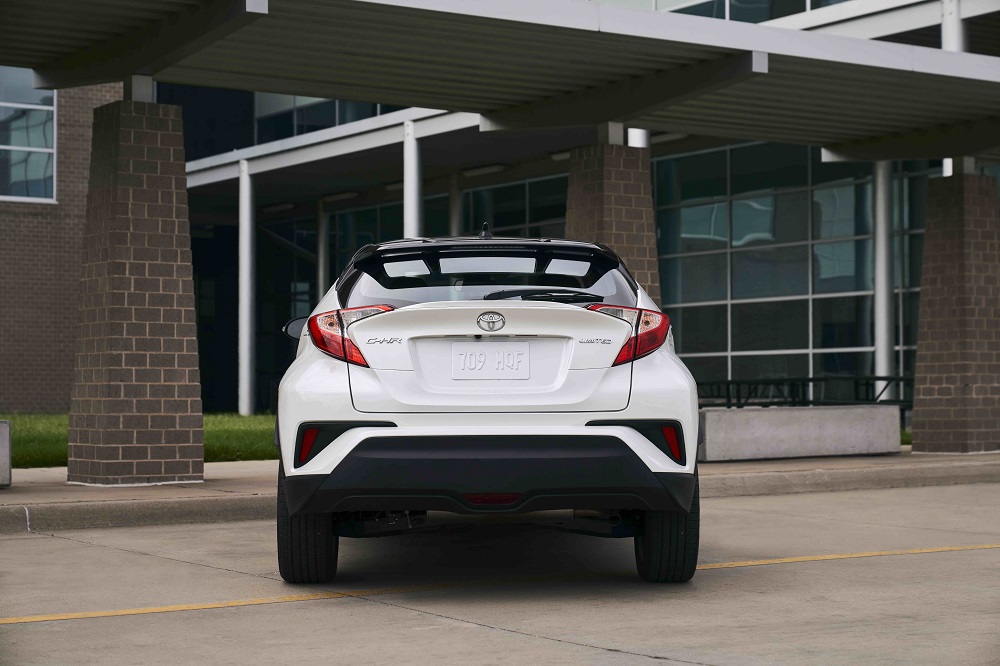 2021 Toyota C-HR Limited Blizzard Pearl rear