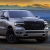 The 2021 Ram 1500 Limited Night front Edition