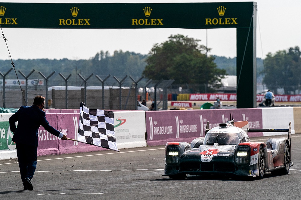 #8 Toyota TS050 Hybrid wins 2020 Le Mans