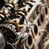 Engine block with depth of field