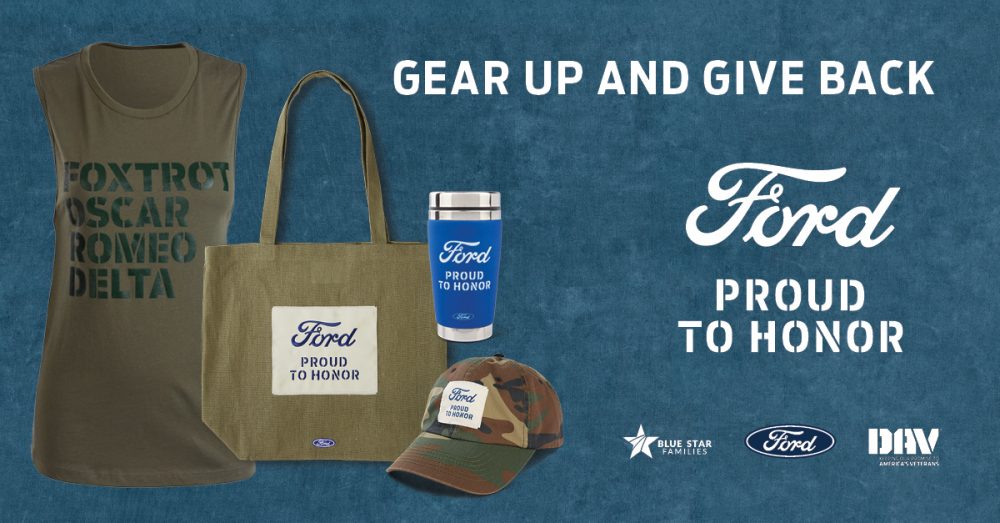 Ford Proud to Honor merchandise line