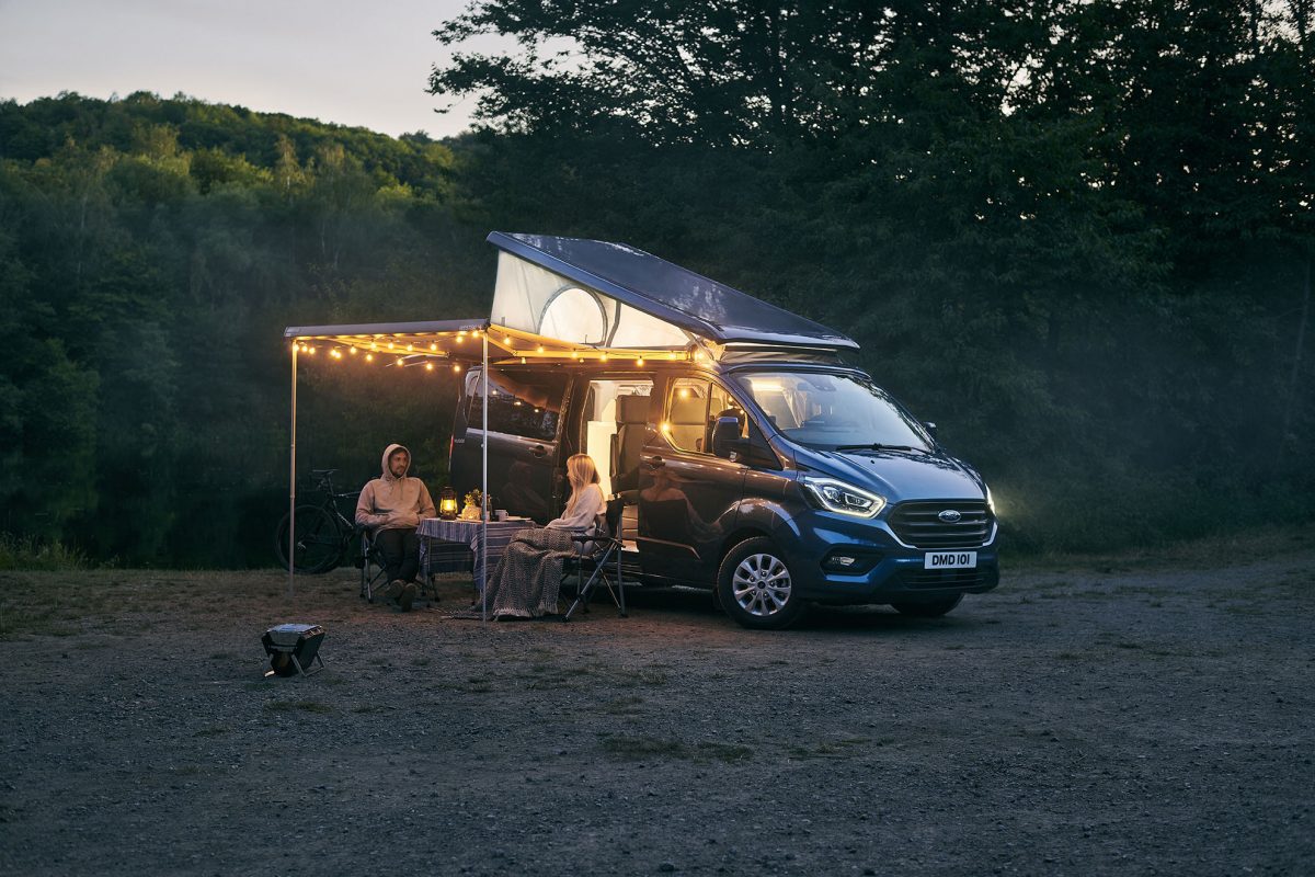 Ford Transit Nugget Plus tilt roof option