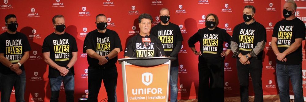 Unifor Jerry Dias BLM