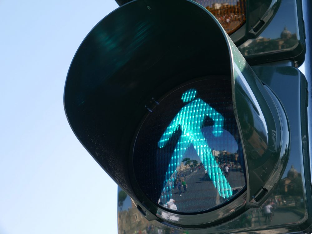 traffic light pedestrian signal