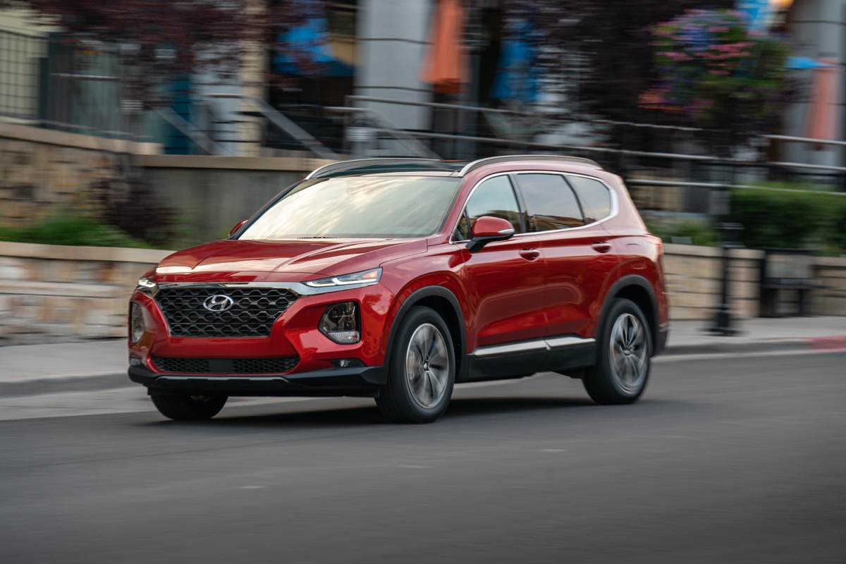 2020 Santa Fe made The 16 Roomiest Midsize SUVs in 2020 list