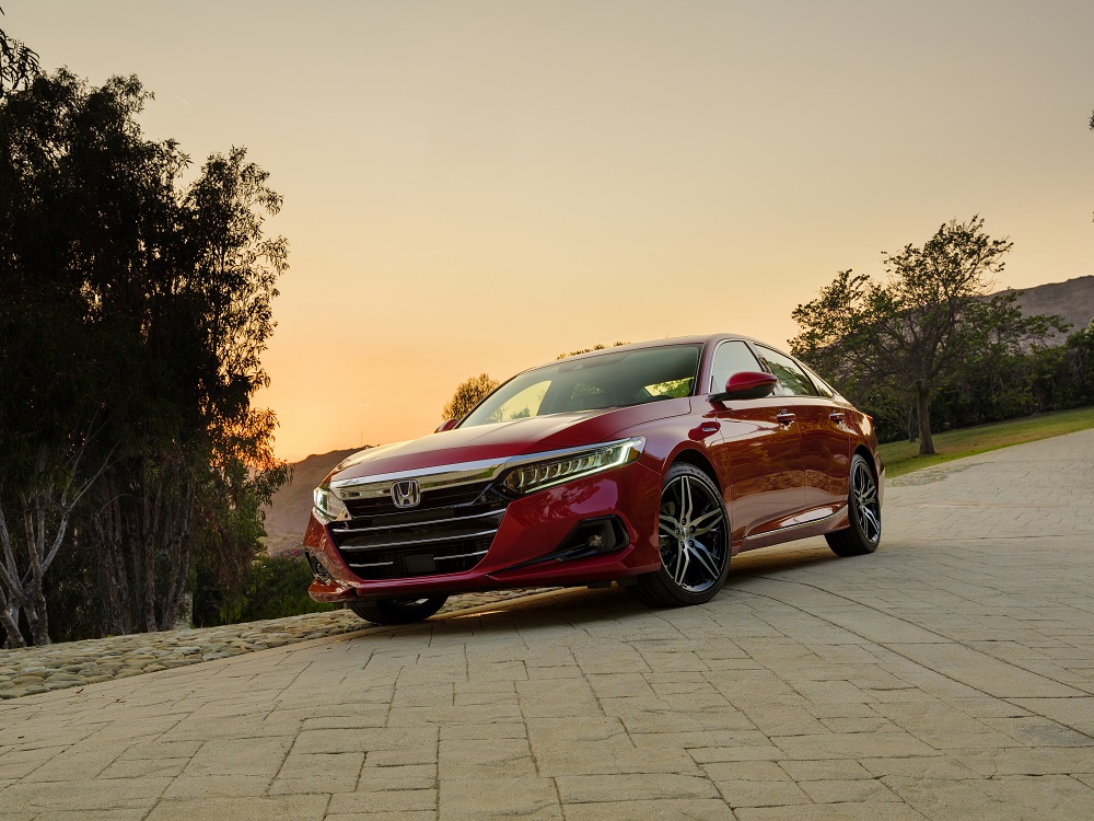 2021 Honda Accord Hybrid parked