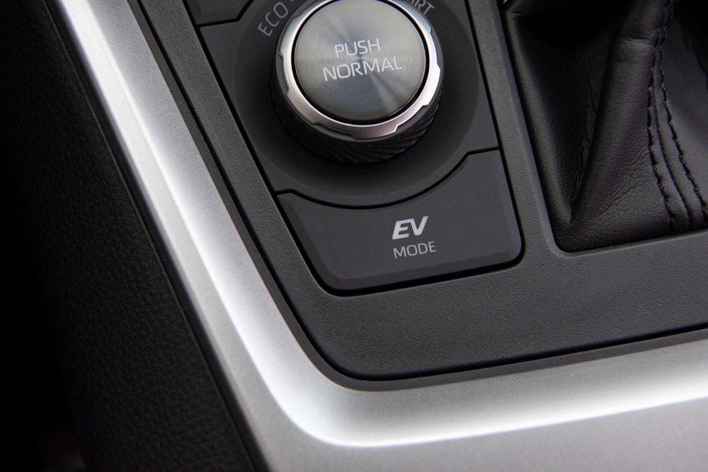 2021 Toyota RAV4 Limited control knob