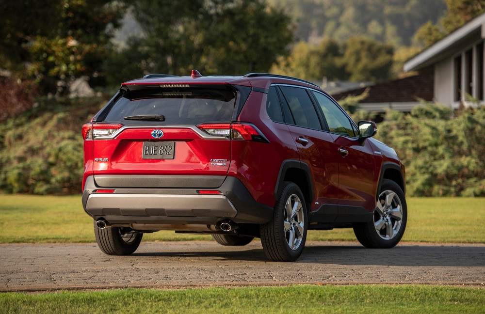 2021 Toyota RAV4 Limited rear quarter