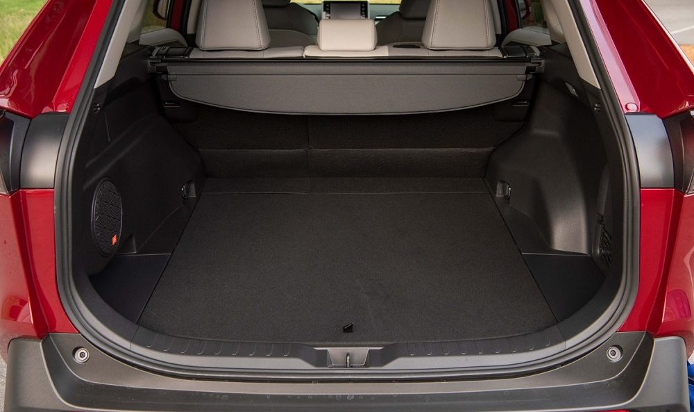 2021 Toyota RAV4 Limited Hybrid trunk