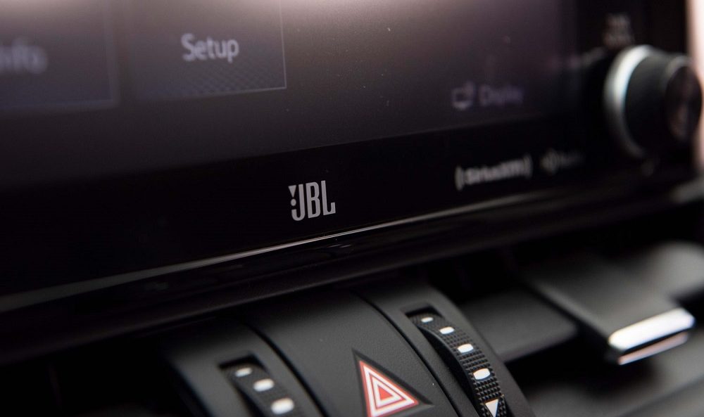 2021 Toyota RAV4 XSE Hybrid JBL logo