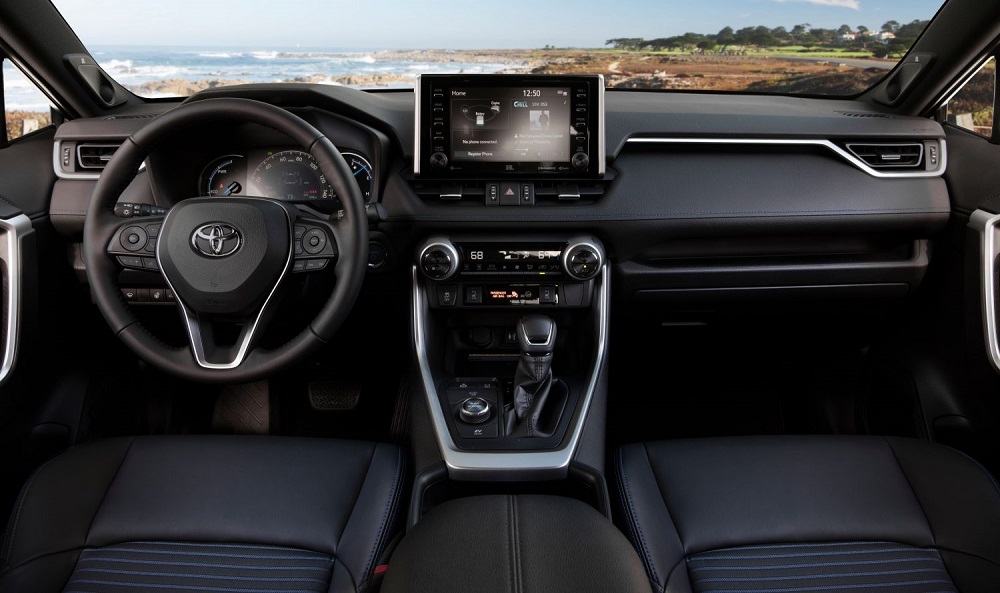 2021 Toyota RAV4 XSE dashboard