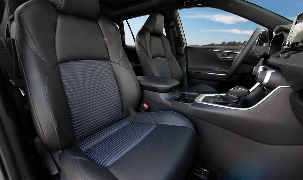 2021 Toyota RAV4 XSE Hybrid front seats