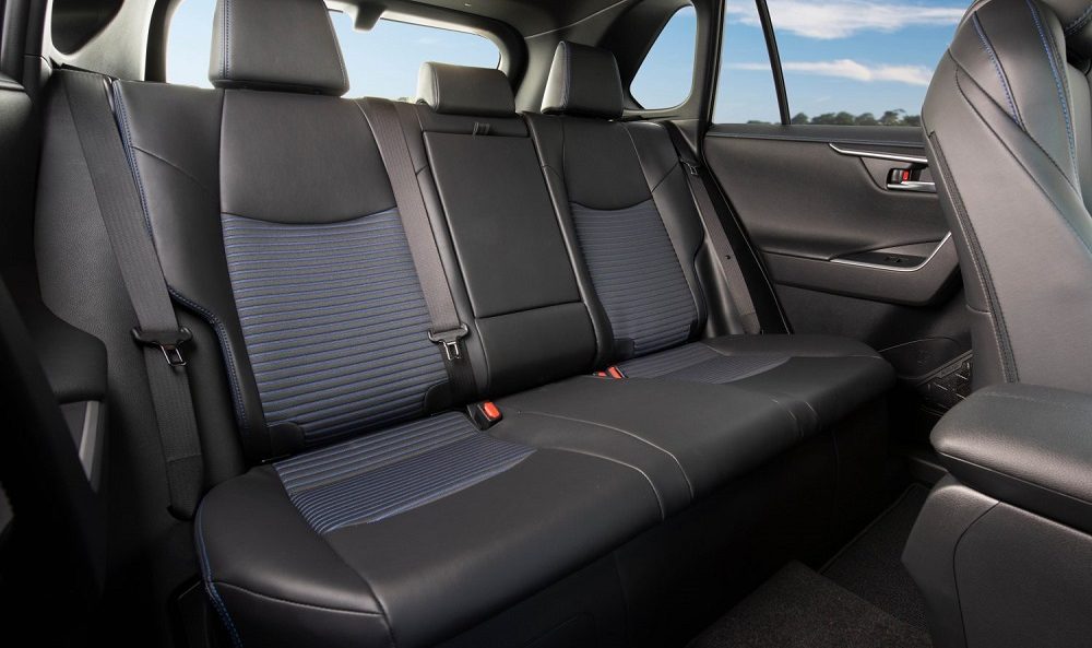 2021 Toyota RAV4 XSE Hybrid rear seats