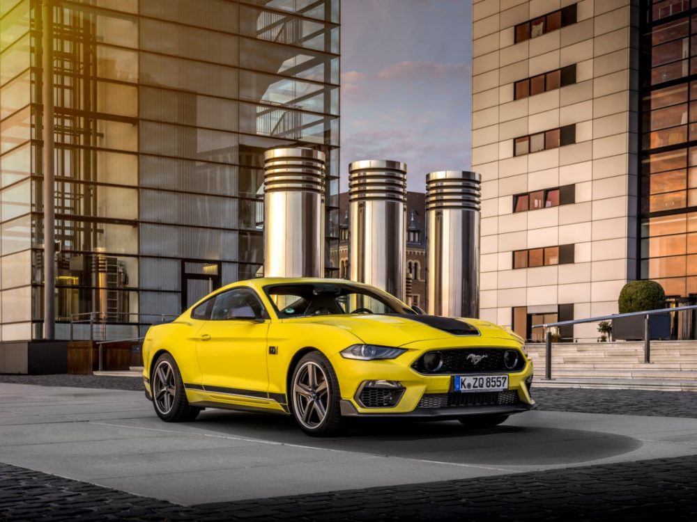 2021 Ford Mustang Mach 1 Grabber Yellow Goodwood