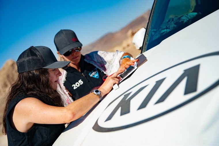 Kia Telluriders 2020 Rebelle Rally Alyssa Roenigk and Sabrina Howells