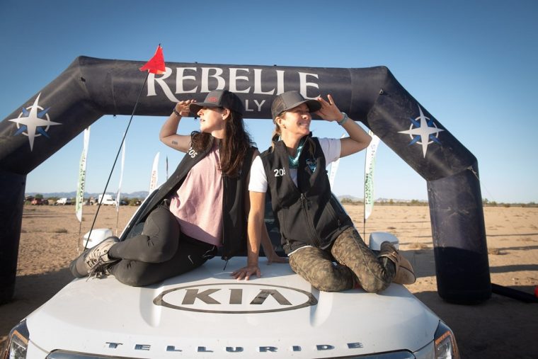 Kia Telluriders 2020 Rebelle Rally Alyssa Roenigk and Sabrina Howells