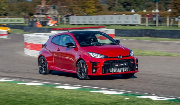 New Toyota GR Yaris at Goodwood Speedweek