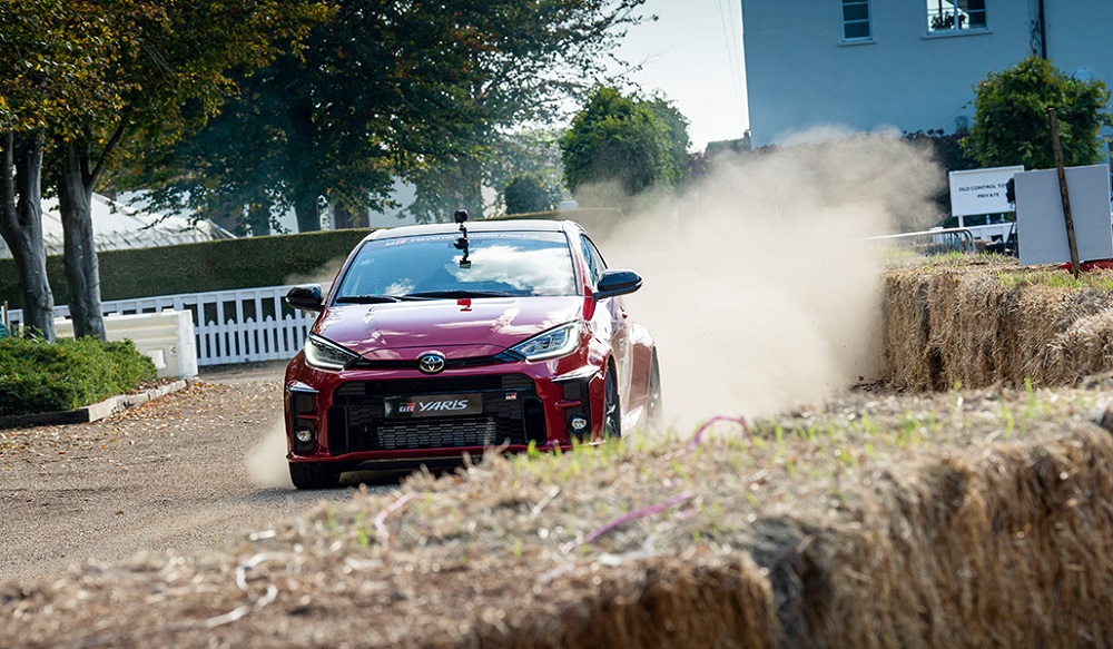 New Toyota GR Yaris at Goodwood Speedweek