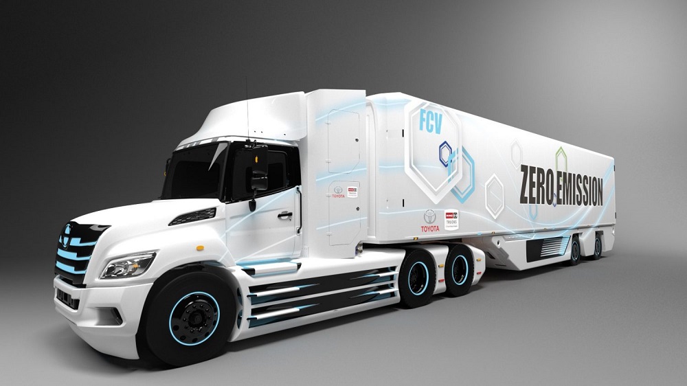 Toyota-powered Hino XL Series Class 8 fuel cell electric truck