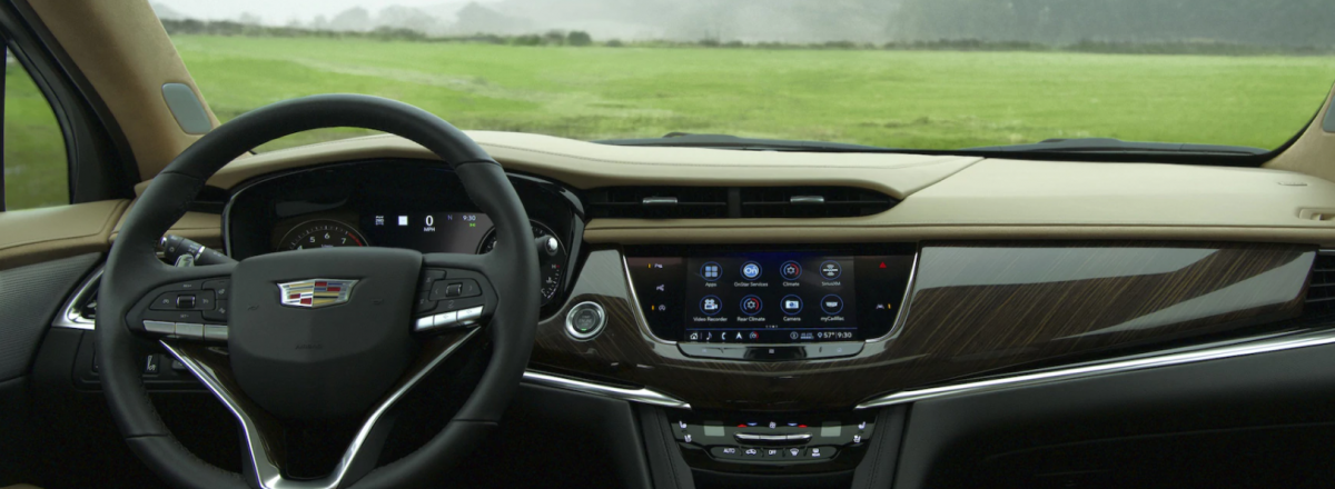 2020 Cadillac XT6 dashboard