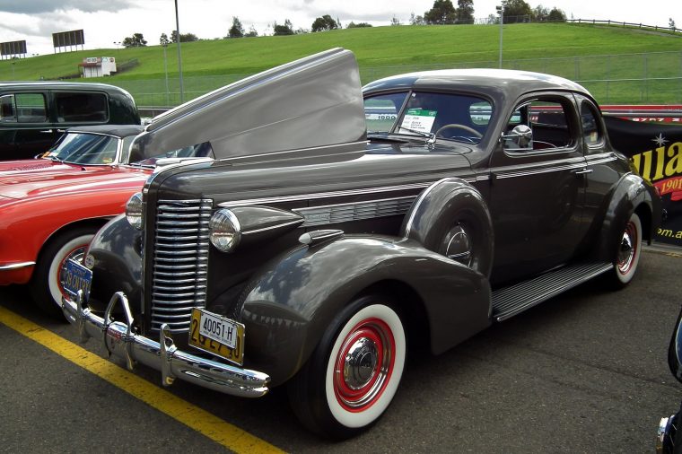 A 1938 Buick Century, one of the many cars that isn't in Assassin's Creed Valhalla