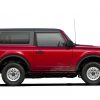 2021 Bronco Two-Door in Rapid Red