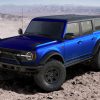 2021 Ford Bronco First Edition four-door in Lightning Blue