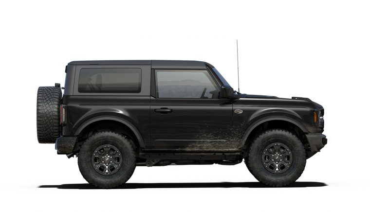 2021 Bronco Two-Door Wildtrak in Shadow Black