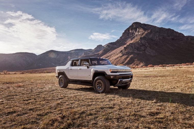 GMC Hummer EV off-road