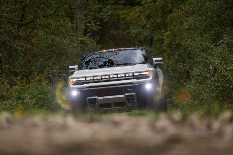 GMC Hummer EV off-road