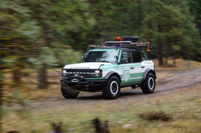 Bronco + Filson Wildland Fire Rig