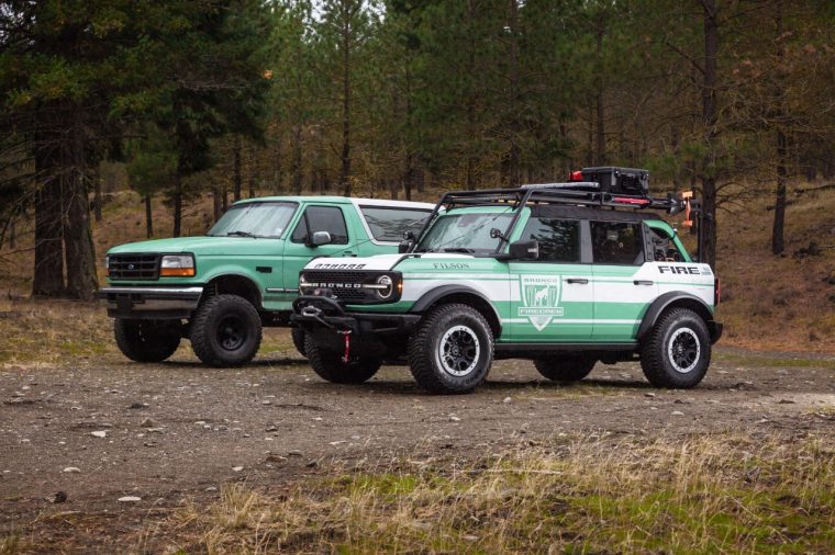 Bronco + Filson Wildland Fire Rig