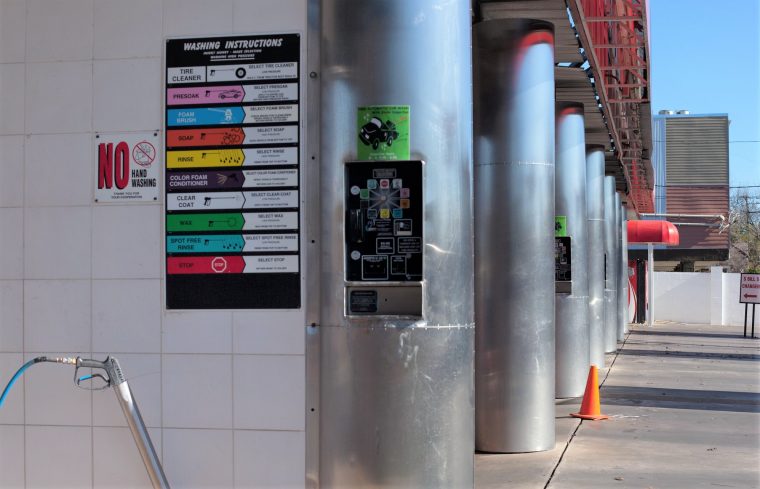 DIY Self Service Car Wash sign