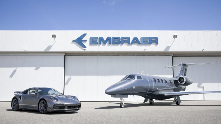 Duet 02 - Porsche 911 Turbo S and Embraer Phenom 300E