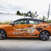 Nissan Sentra Decorated by High School Students