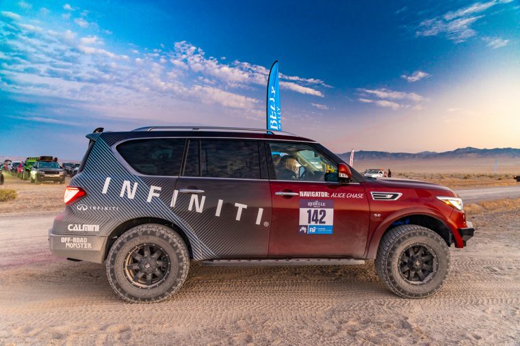 INFINITI QX80 QXploration @ 2020 Rebelle Rally - Round up