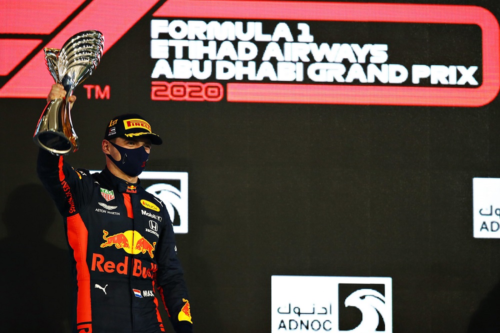 Verstappen won in Abu Dhabi, the last race of the 2020 F1 season